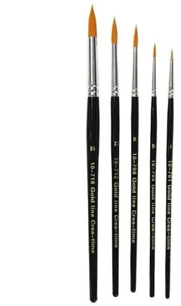 Creativ Company Gold Line - Brushes (No. 1 + 18)